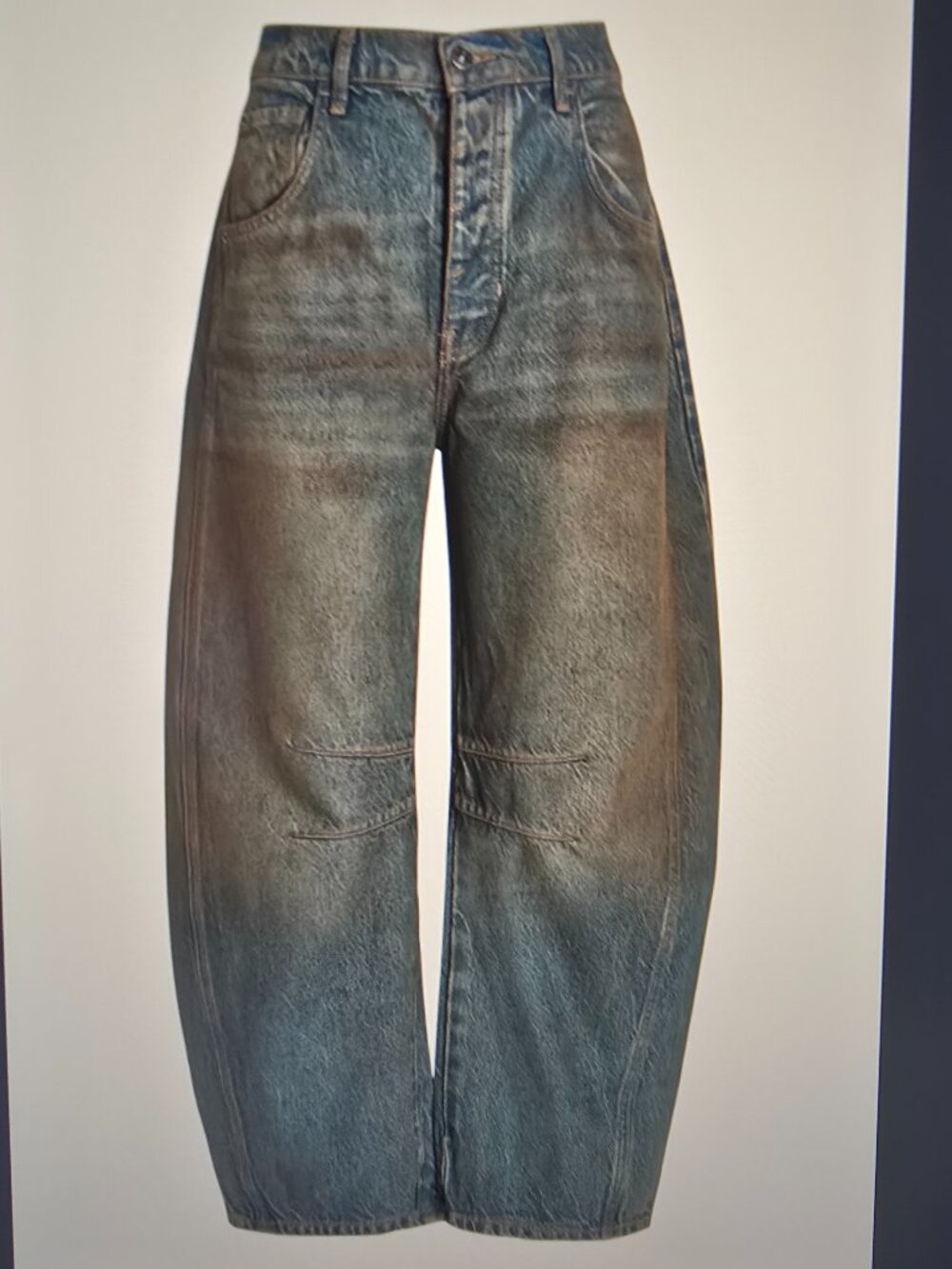 Free People - We the Free Good Luck Barrel jeans - Lost in the Desert 28